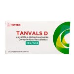 Imagen de TANVALS D 160/12.5MG X30 COMPRIMIDOS