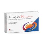 Imagen de ADIAPLEX M 10MG/1000MG X 30 TABLETAS RECUBIERTAS