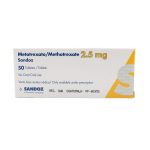 Imagen de METOTREXATO 2.5 MG X 50 TABLETAS SANDOZ