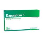 Imagen de DAPAGLICIN 5 MG X 30 COMPRIMIDOS RECUBIERTOS
