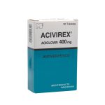 Imagen de ACIVIREX 400 MG X 20 TABLETAS
