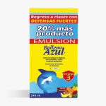 Imagen de BALLENA AZUL EMULSION SABOR FRUTAS X 240 ML