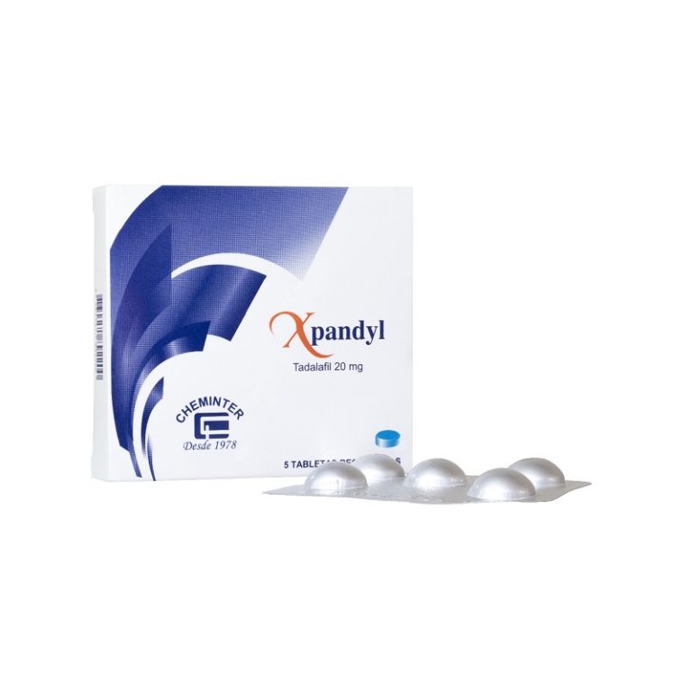 Imagen de XPANDYL 20MG X 5 TABLETAS RECUBIERTAS