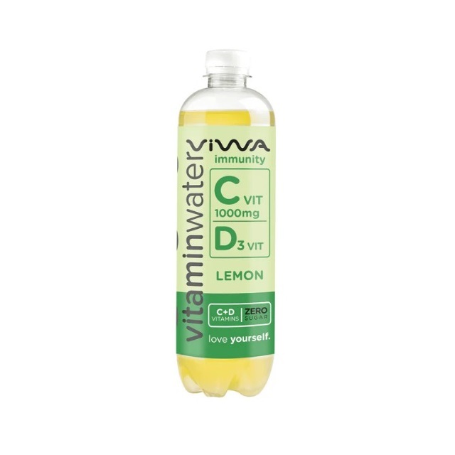 Imagen de VIWA AGUA VITAMINADA INMUNITY VIT C+VIT D3 X 600 ML