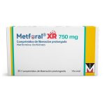 Imagen de METFORAL XR 750MG X 30 COMPRIMIDOS