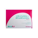 Imagen de LORATADINA + BETAMETASONA 5 MG+0.25 MG X TABLETA BELSA