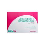 Imagen de LORATADINA + BETAMETASONA 5 MG+0.25 MG X 10 TABLETAS BELSA