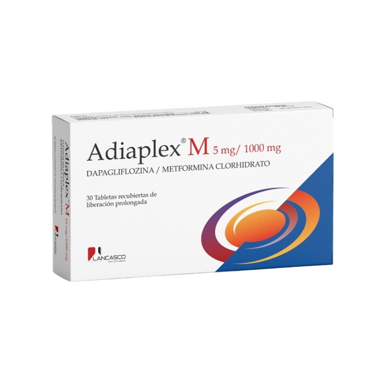 Imagen de ADIAPLEX M 5MG/1000MG X 30 TABLETAS RECU