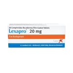 LEXAPRO 20MG X 28 COMPRIMIDOS RECUBIERTO