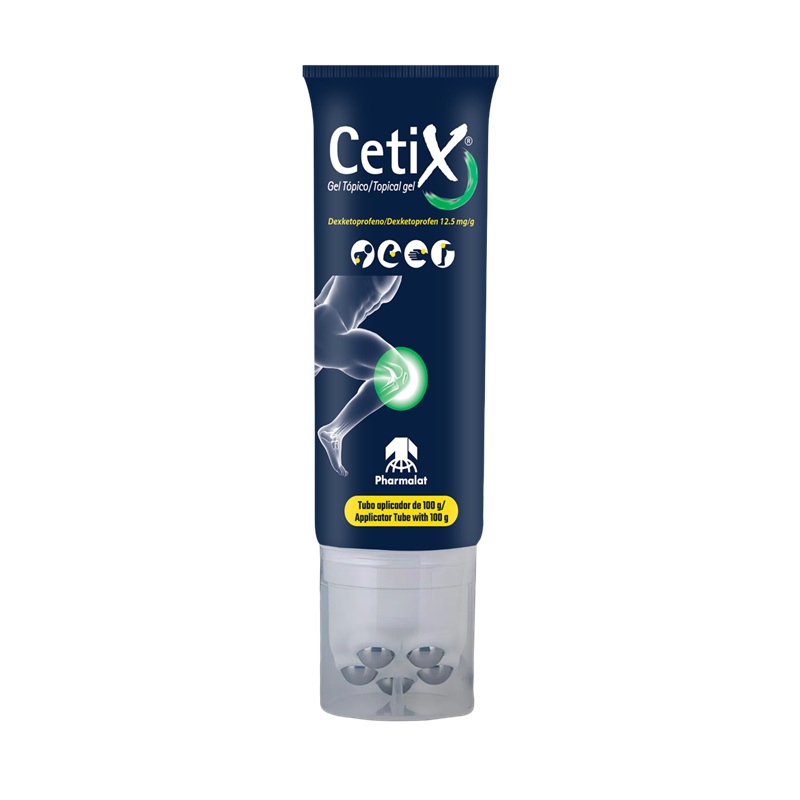 1018279 CETIX GEL TOPICO TUBO APLICADOR X100G - Imagen 1