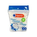 Imagen de HISOPOS SUPERIOR BLANCOS * BOLSA 100