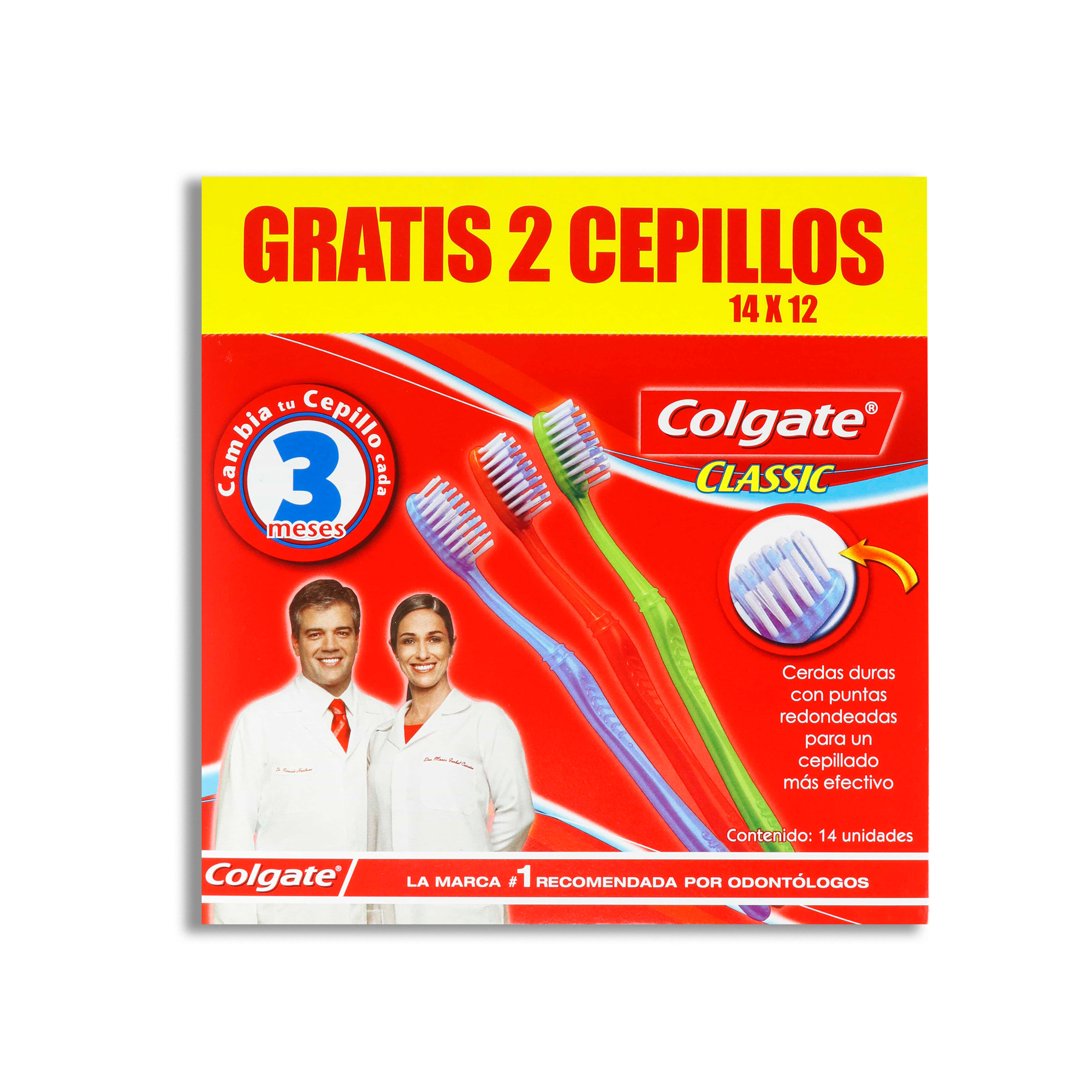 CEPILLO CLASSIC DURO X UNIDAD Imagen de CEPILLO CLASSIC DURO X UNIDAD