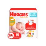 Imagen de HUGGIES NATURAL CARE RN / 0 X 19 PAÑALES