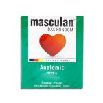 Imagen de MASCULAN TYPE 4 ANATOMIC * 3 CONDONES
