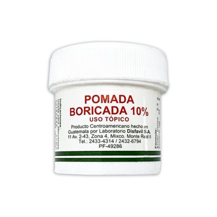 Imagen de POMADA BORICADA 10% * 24 GRAMOS