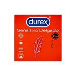 Imagen de DUREX CONDON SENSITIVO DELGADO * 3