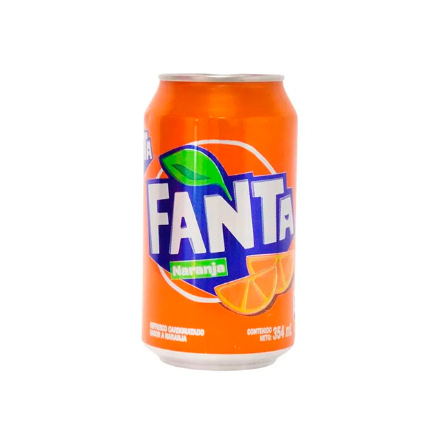 Imagen de AGUA GASEOSA LATA FANTA NARANJA *COCA-COLA*