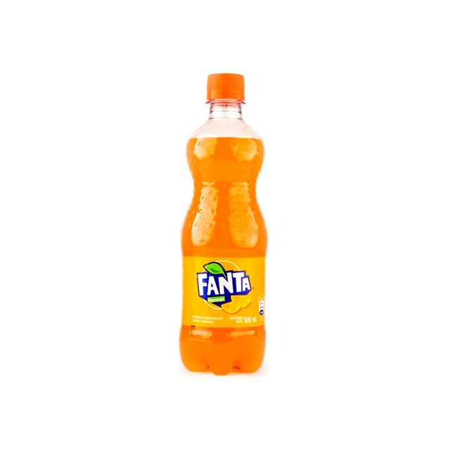 Imagen de AGUA GASEOSA FANTA NARANJA 600ML *COCA-COLA*