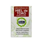 Imagen de HIEL DE TORO JABON SULFOROSO 80GR *MEDIC*