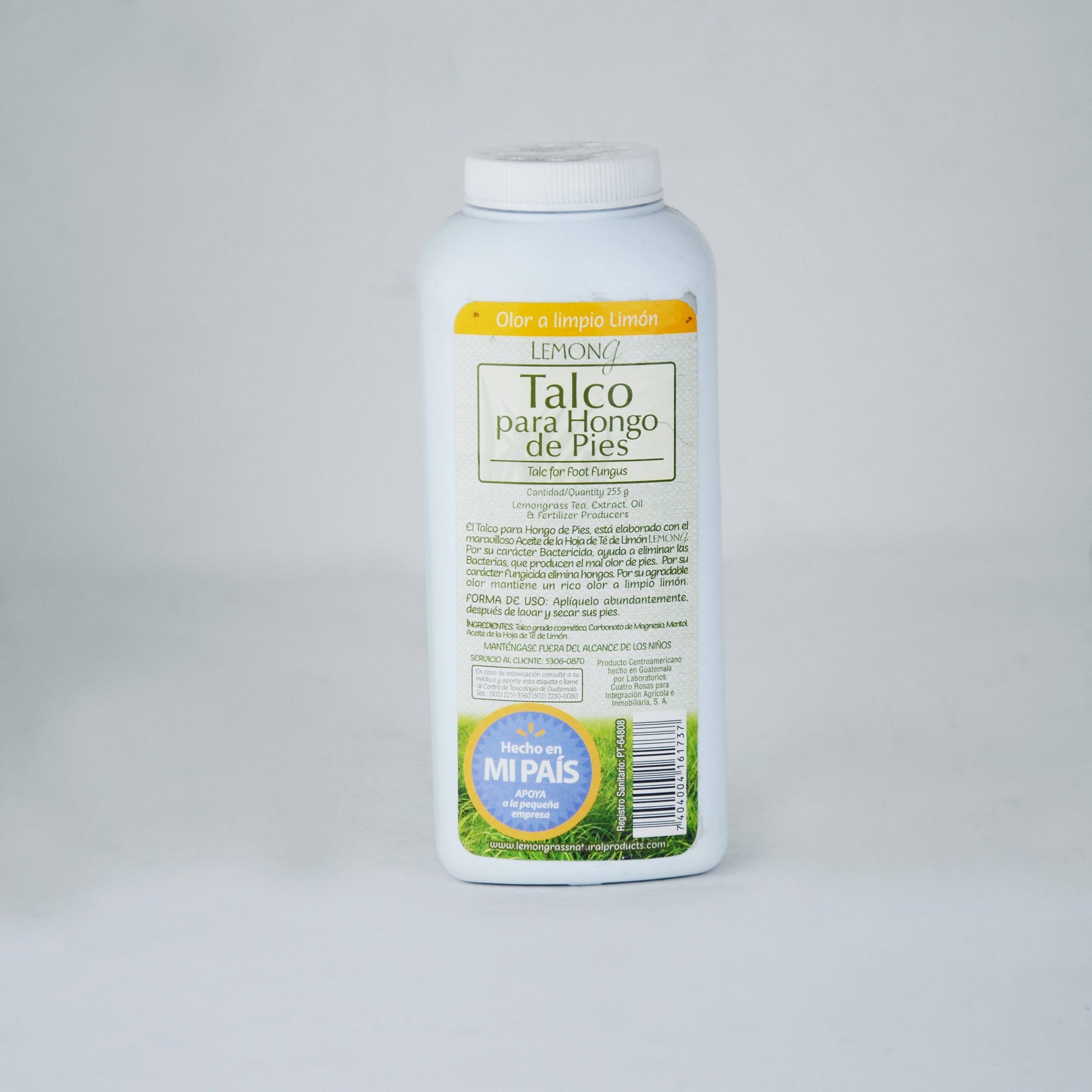 LEMONG TALCO PARA HONGO DE PIES 255G (9ONZ) Imagen de LEMONG TALCO PARA HONGO DE PIES 255G (9ONZ)