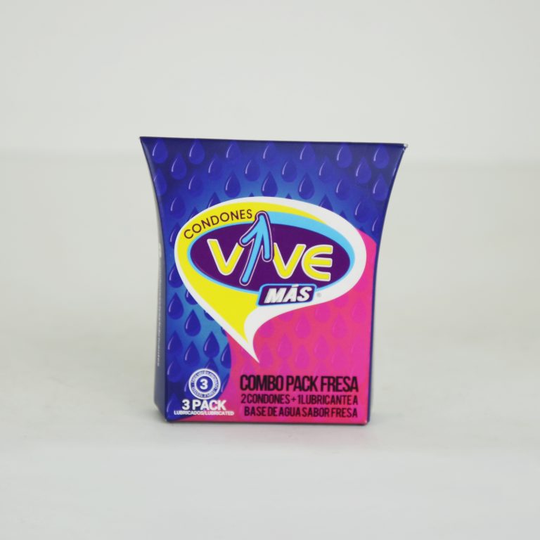 Imagen de VIVE COMBO PACK 2 CONDONES + 1 LUBRICANTE