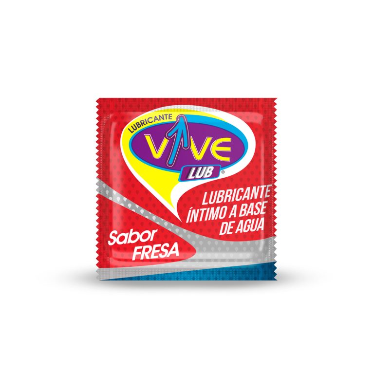 Imagen de VIVE LUB SABOR FRESA * 1 SOBRE