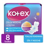 Imagen de TOALLA KOTEX ULTRAFINA CON ALAS X 8 UN