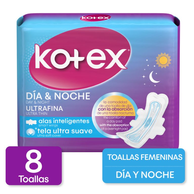 Imagen de TOALLA KOTEX ULTRAFINA CON ALAS X 8 UN