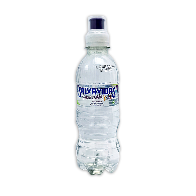 Imagen de AGUA SALVAVIDAS SABORIZADA KIDS 300ML