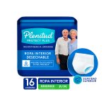 Imagen de PLENITUD PROTECT PLUS TIPO ROPA INTERIOR P/M X 16 UNIDADES