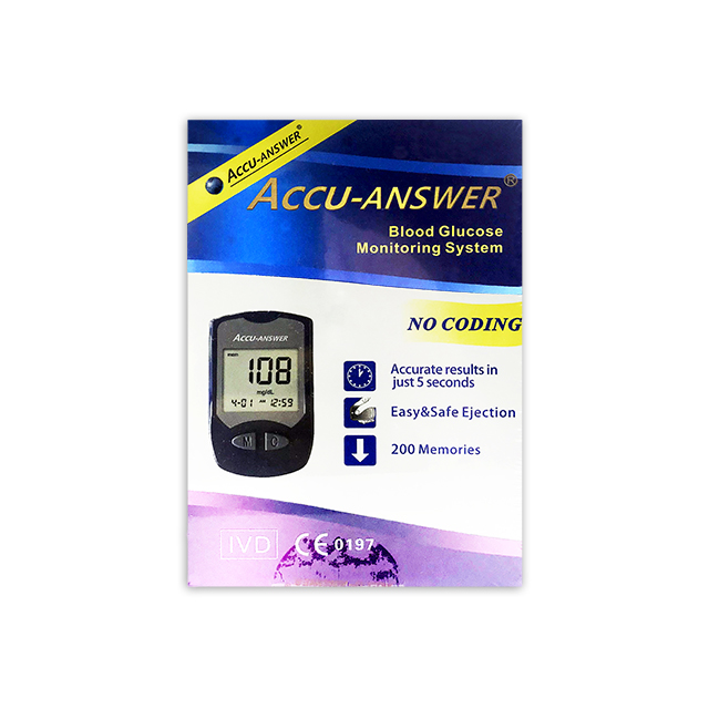 Imagen de KIT MEDIDOR DE GLUCOSA ACCU ANSWER