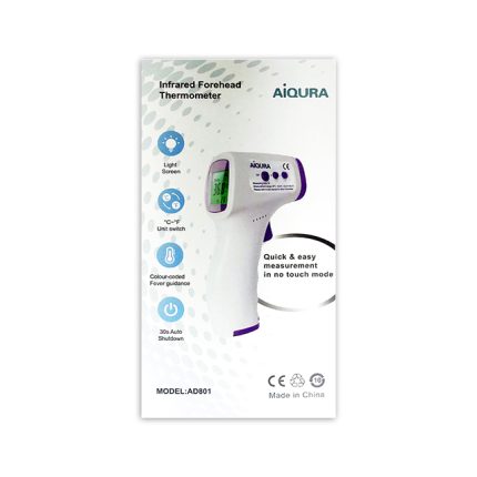 Imagen de TERMOMETRO DIGITAL SIN CONTACTO AIQURA