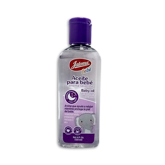Imagen de ACEITE PARA BEBE JALOMA LAVANDA 120ML