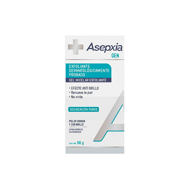 Imagen de ASEPXIA GEL EXFOLIANTE MCLR X 100GRM