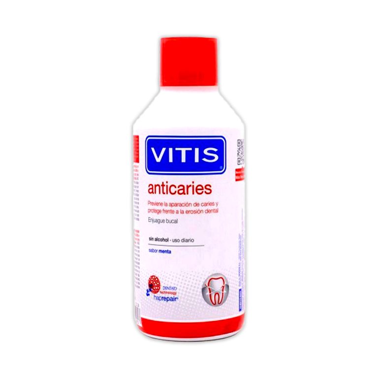 Imagen de VITIS COLUTORIO ANTICARIES MENTA 500ML
