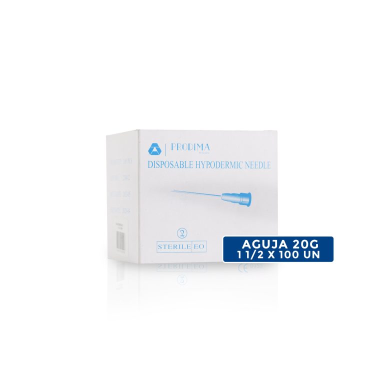 Imagen de AGUJA DESCARTABLE 20G X 1 1/2 X UN