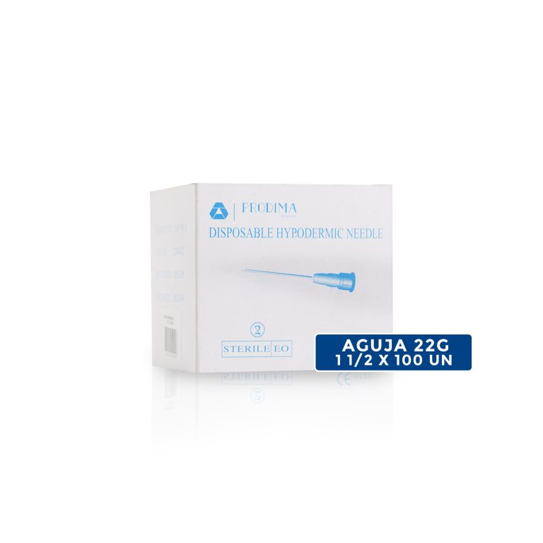 Imagen de AGUJA DESCARTABLE 22G X 1 1/2 X UN