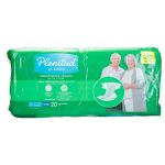 Imagen de PAÑAL ADULTO PLENITUD CLASSIC TALLA G/XG X 20 UN