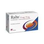 RALTE 75MG/75MG X30 TABLETAS RECUBIERTAS