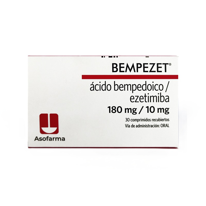 1018317 BEMPEZET 180 MG/10 MG X 30 COMPRIMIDOS RECUBIERTOS - Imagen 1