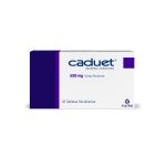 CADUET 5/20MG X 28 TABLETAS RECUBIERTAS