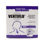 VENTIFLU 500/50 MCG POLVO PARA INHALACION ORAL X 60 DOSIS