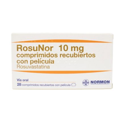 ROSUNOR 10MG X 28 COMPRIMIDOS RECUBIERTOS