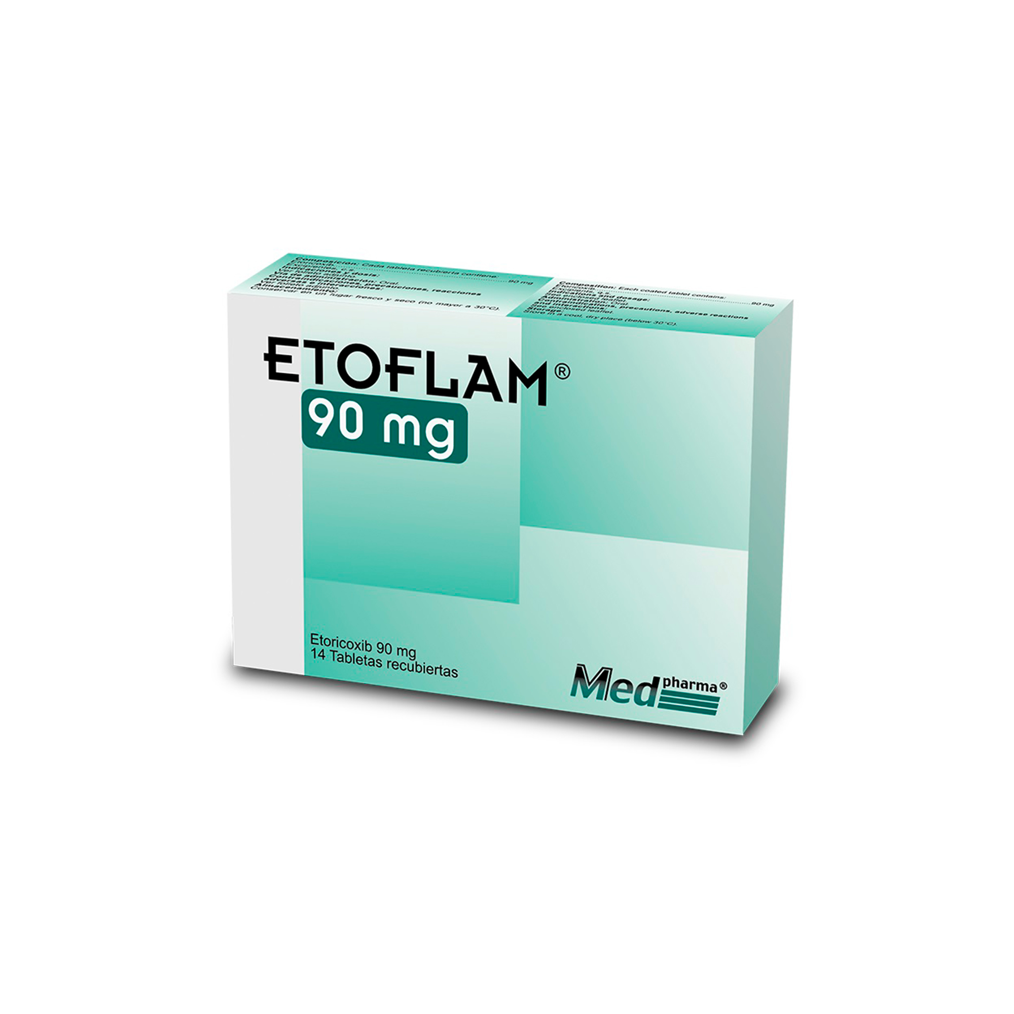 1018361 ETOFLAM 90MG X 14 COMPRIMIDOS +7 GRATIS - Imagen 1