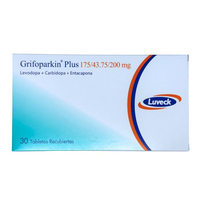 1018405 GRIFOPARKIN PLUS 175/43.75/200 MG X 30 COMPRIMIDOS - Imagen 1