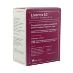 LIVERTOX 60MG X 28 CAPSULAS