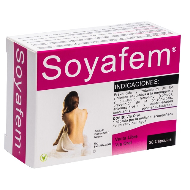 1018445 SOYAFEM 200 MG CAJA X 30 CAPSULAS - Imagen 1