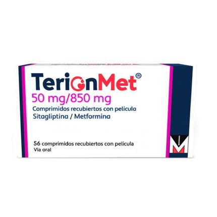 TERION MET 50MG/850MG X 56 COMPRIMIDOS