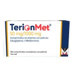 TERION MET 50MG/1000MG X 56 COMPRIMIDOS