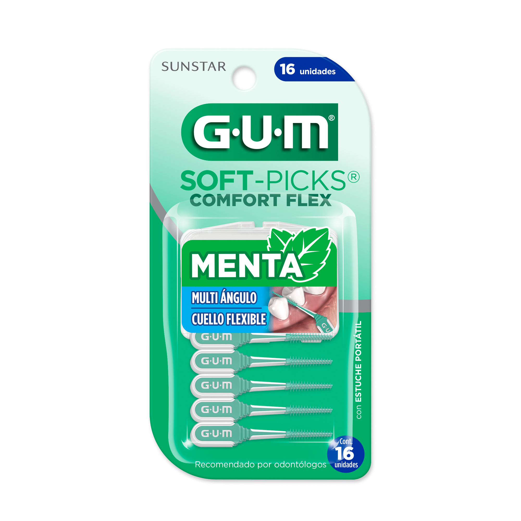 3006372 PALILLOS INTERDENTALES SOFT PICKS X 16UN - Imagen 1